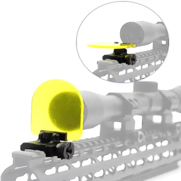 Protection oculaire tactique pour fusil airsoft - Garde-lunettes viseur holographique accessoire chasse