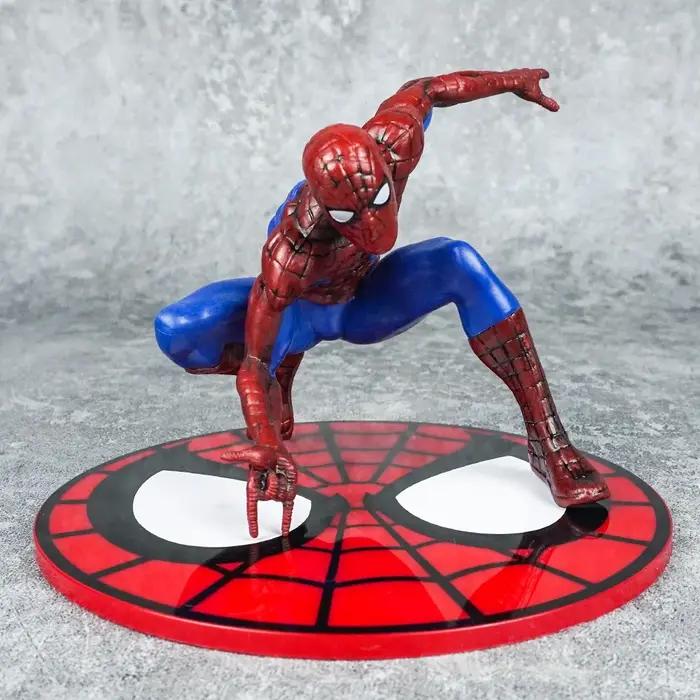Venom solide en PVC, Position couchée, Alliance de méchant, Spider Man, Anime, modèle de décoration