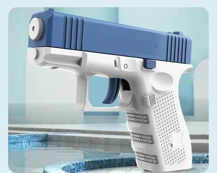 Pistolet à eau d'été non électrique, haute pression, entièrement automatique, tir à l'eau, jouet de