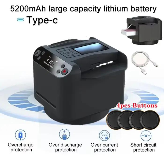 Distributeur automatique cartes 360° - Machine rechargeable mélange et distribution cartes à jouer 2 en 1