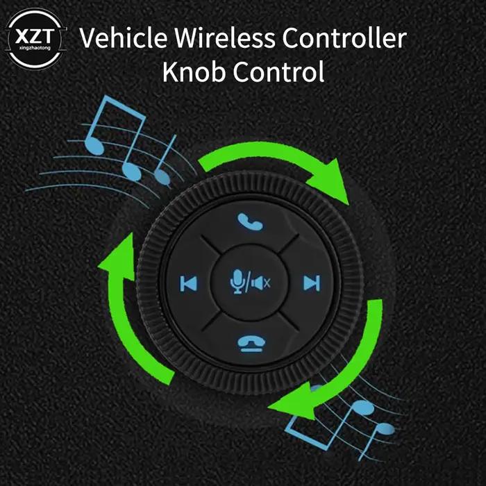 Bouton de télécommande sans fil pour voiture, 7 touches, volant, universel, musique, Android, DVD, n