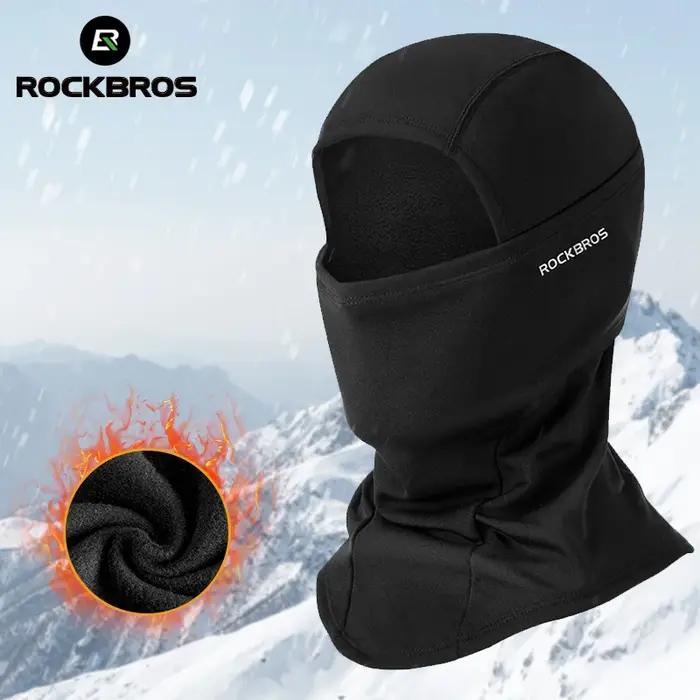 ROCKBROS masque complet chaud hiver écharpe cagoule casque doublure pêche ski randonnée vélo