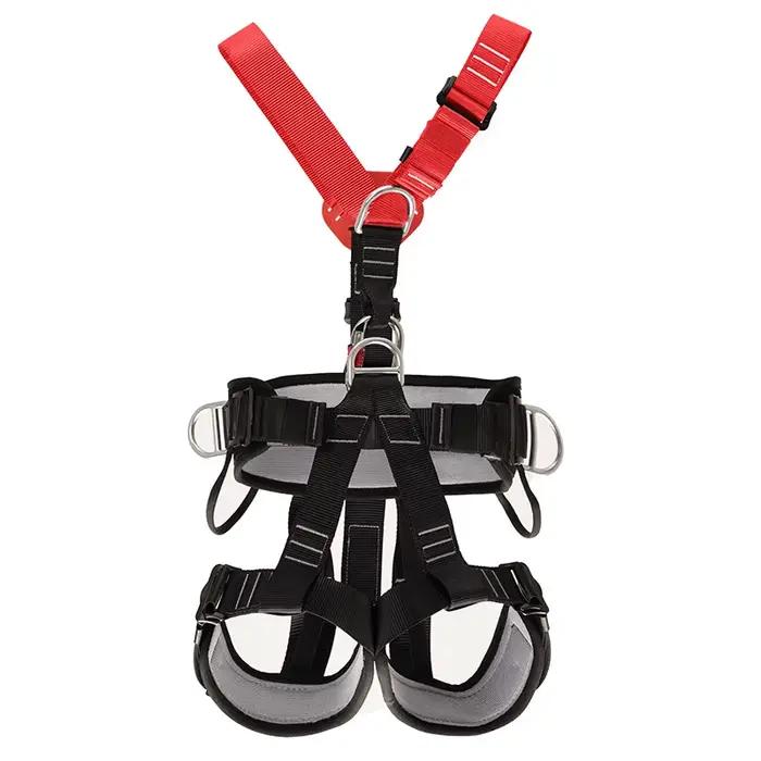 Harnais de sécurité pour le travail à haute altitude, ceinture de sécurité pour tout le corps à 5 points, équipement de sauvetage pour l'escalade en plein air et l'alpinisme
