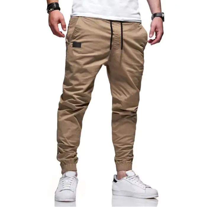 Pantalon cargo chasse homme multi-poches - Sweatpants jogger harem pour activités outdoor tactiques