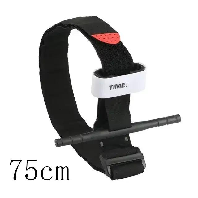 Garrot d'urgence médicale à pointe rouge aidant à la ceinture pour applications de saut d'exploration en plein air adaptable en diverses couleurs pour kit de secours