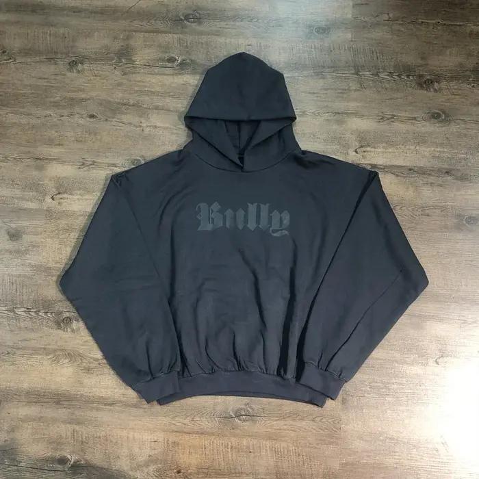 SAINT OF MICHAEL 1:1 BULLY KANYE Style américain sweat surdimensionné imprimé Vintage pull ample swe