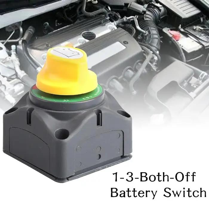 Joli universel de déconnexion de batterie automatique, 3 positions, 12V, 24V, 48V, 300A, commutateur