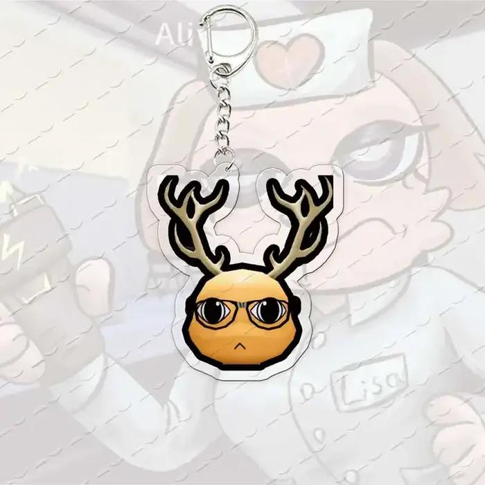 Porte-clés populaire Animal Hospital, breloque Animal Hospital pour sac d'accessoires, cadeau pour les fans de jeux vidéo