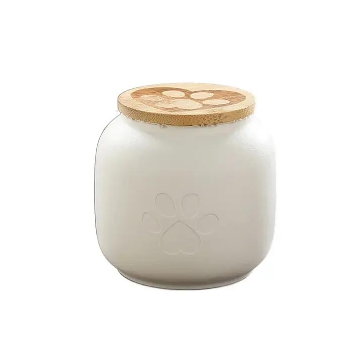 Boîte de rangement de cendres d'animaux en céramique