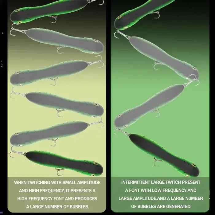 Leurre flottant pour marcher en surface