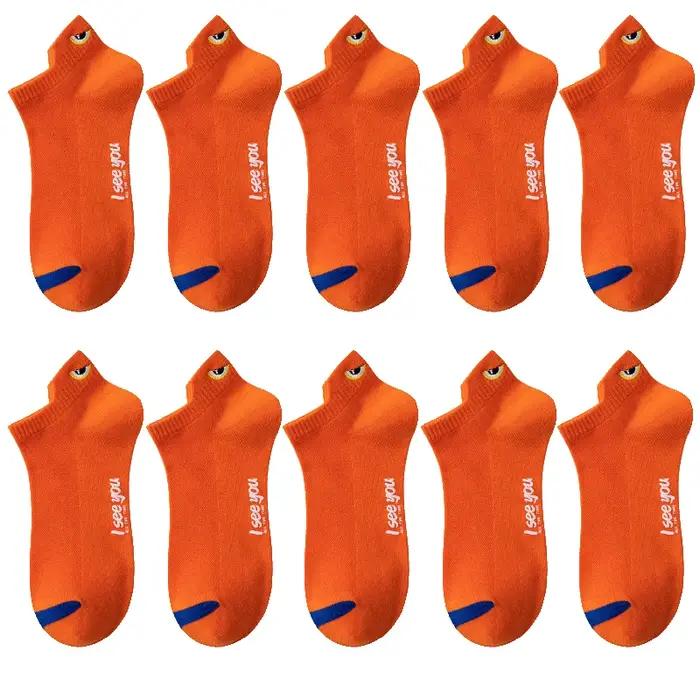 Chaussettes chasse courtes 5/10 paires homme femme été respirantes fines débardeur sport casual