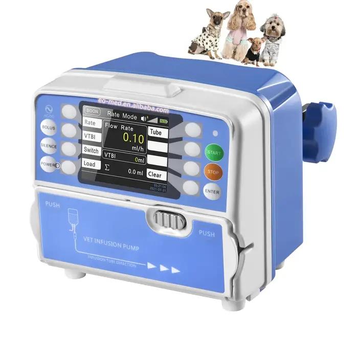 Seringue vétérinaire de pompe à perfusion vétérinaire de prix bon marché avec la thérapie fluide IV