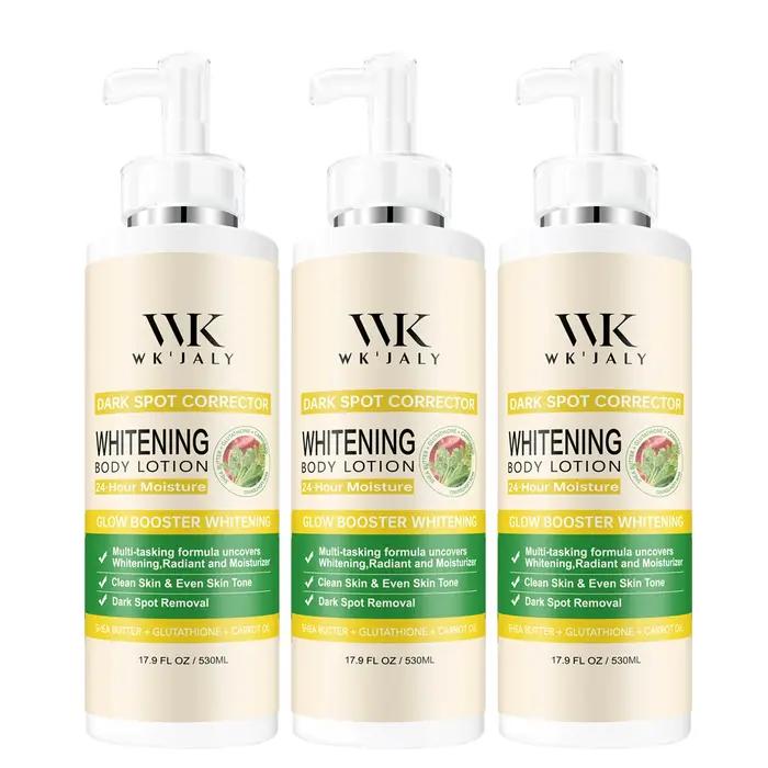 Lotion corporelle éclaircissante WK JALY au glutathion
