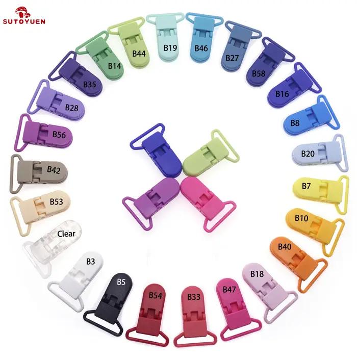 Sutoyuen – attache-tétine en plastique pour bébé, attache-sucette factice, porte-chaîne pour ruban d