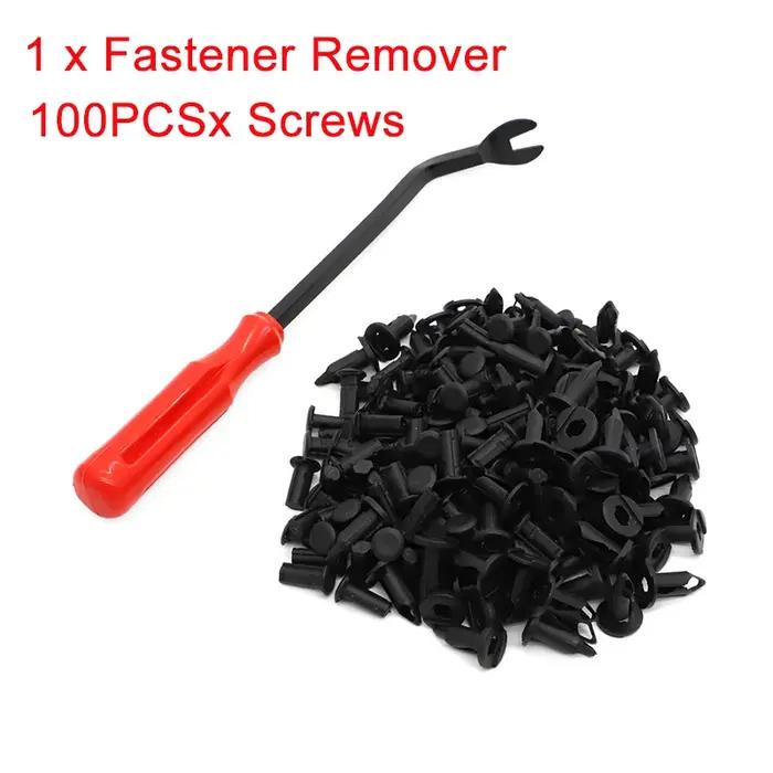 Clips de garde-boue avec outil de retrait de fixation