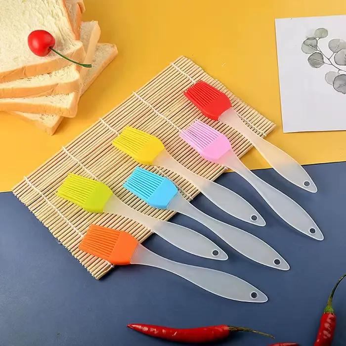 Brosse à pâtisserie à la farine pouvant être démontée, brosse à gâteau en silicone, ustensile de cui
