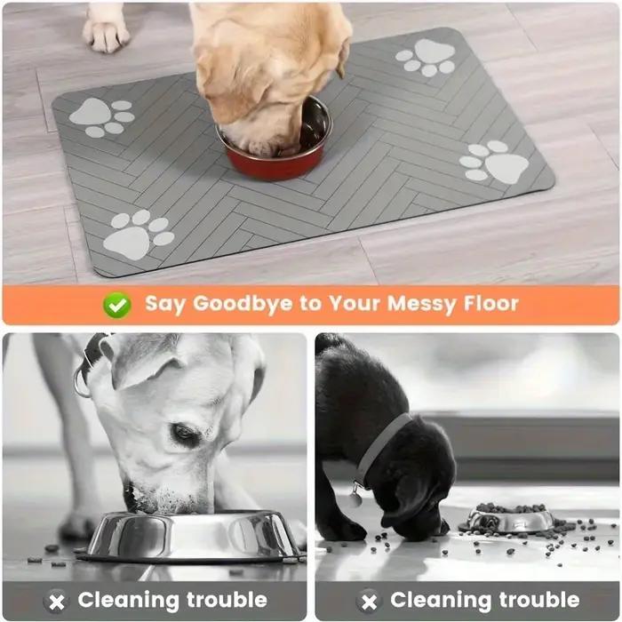 Tapis d'alimentation pour animaux de compagnie
