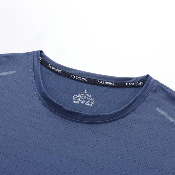 YJKVUR-T-shirt de sport respirant à séchage rapide pour hommes, haut précieux, vêtements de basket-b