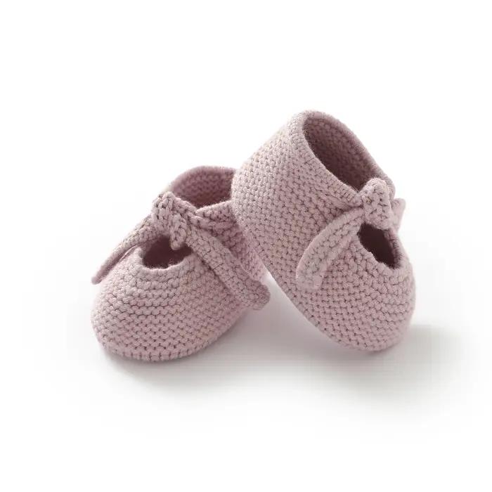 Chaussures en tricot pour bébé de 0 à 18 mois