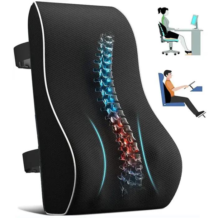 Coussin de siège de voiture / Support lombaire pour chaise de bureau