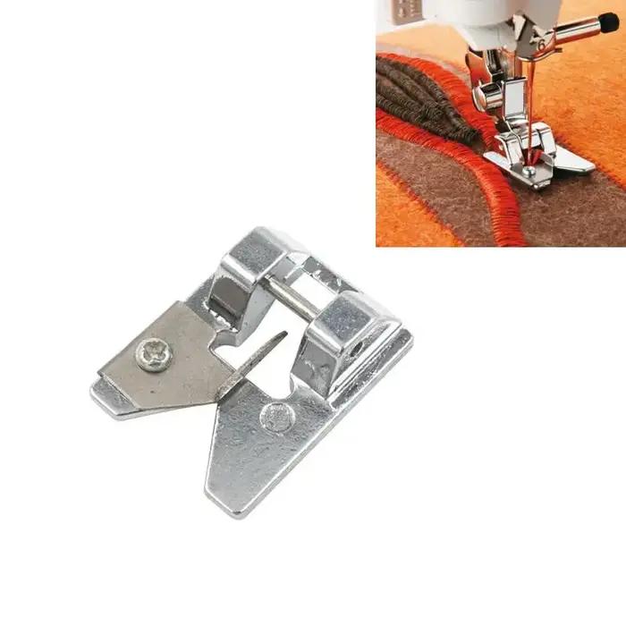 Pied de machine à coudre à franges/boucles