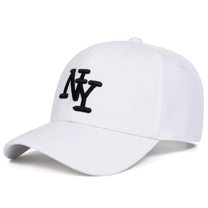 Casquettes de Baseball unisexes avec lettres brodées, chapeaux décontractés réglables pour l'extérie