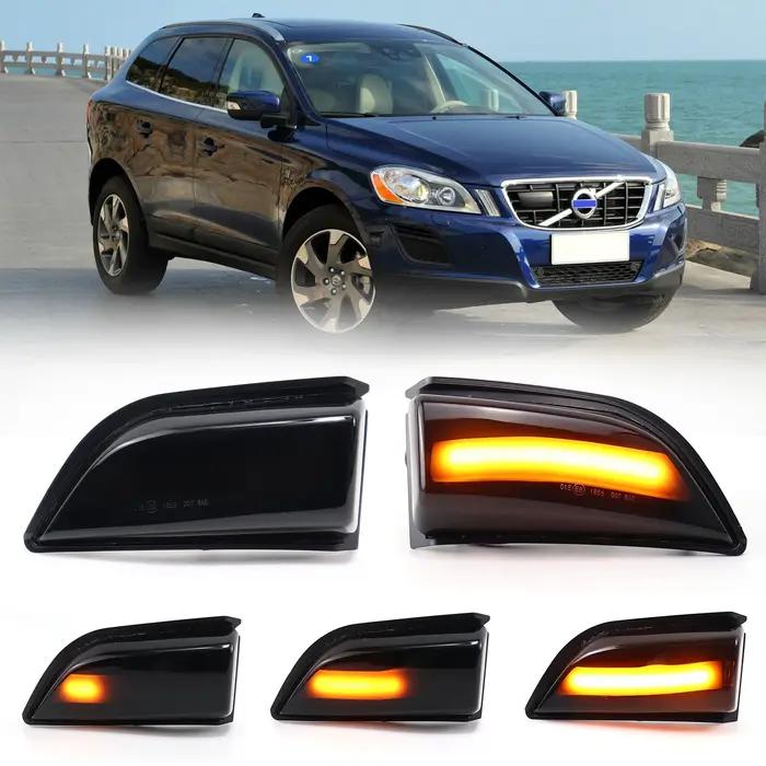 Clignotants dynamiques séquentiels latéraux pour Volvo XC60 2008 2009 2010 2011 2012 2013 2014 avec technologie LED et installation Plug and Play