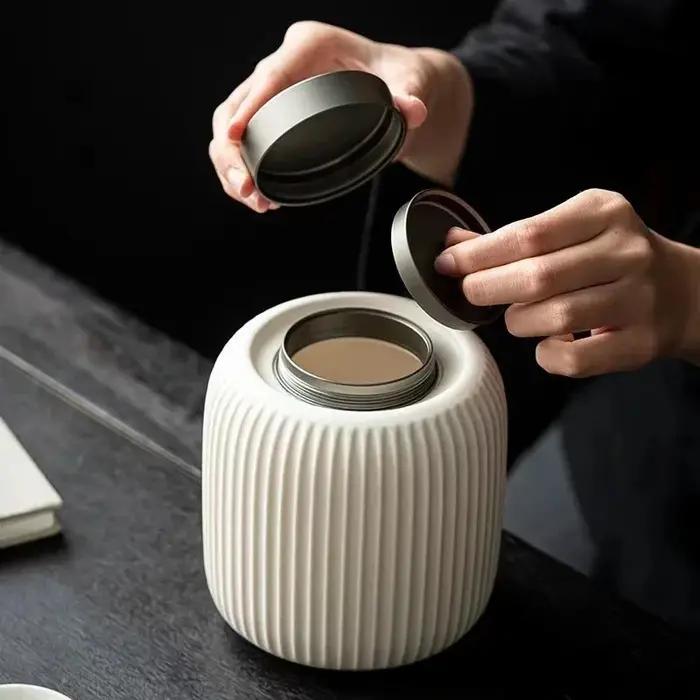 Urne en céramique étanche à l'humidité pour chiens et chats