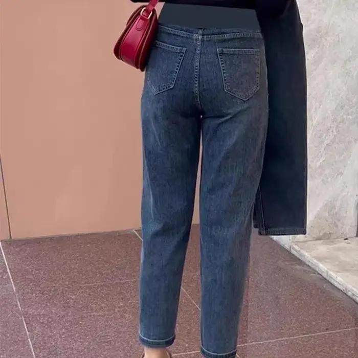 Vêtements de maternité automne et hiver femmes enceintes soutien du ventre pantalon taille haute