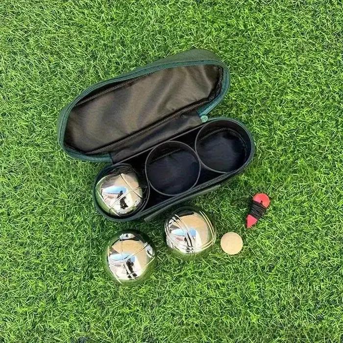 Ensemble de boules de pétanque en métal 3/6/8 pièces pour la plage