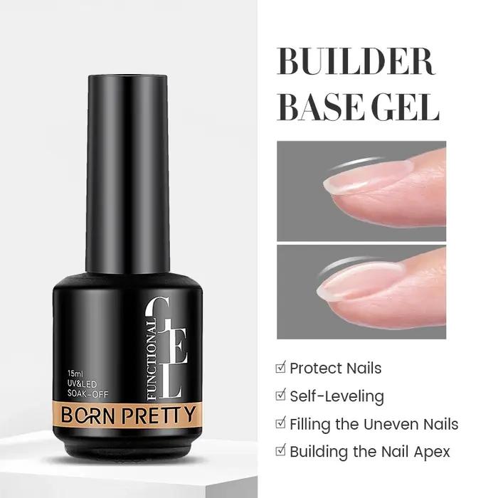 BORN PRETTY 15ml fonction Base de Gel Super couche de finition Gel de renfort Gel