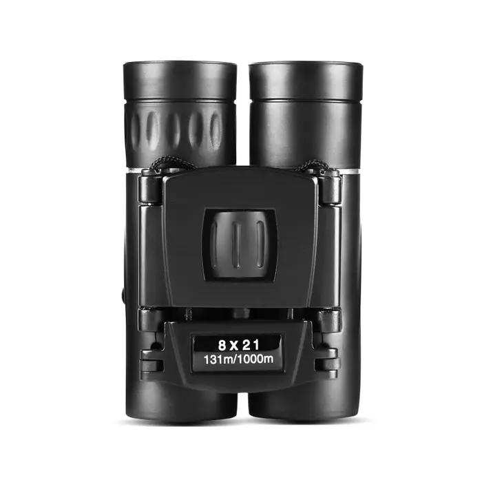 Jumelles compactes APEXEL 8x21 pliables BAK4 pour chasse et sports outdoor longue portée HD