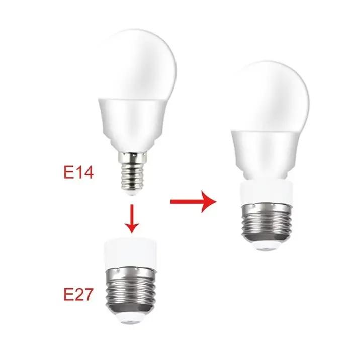 MunLii – douille d'ampoule E27 à E14, convertisseur 86 ~ 265V, adaptateur de lumière, Conversion, ig
