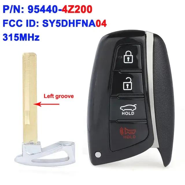 95440-4Z200 SY5DMFNA04 pour Hyundai Santa Fe 2013 2014 2015 2016 2017 2018 95440-2W500 95440-B8100 clé à distance intell