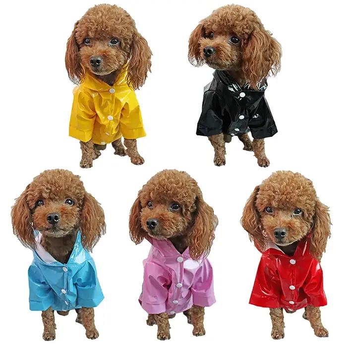 Imperméable à capuche pour chien