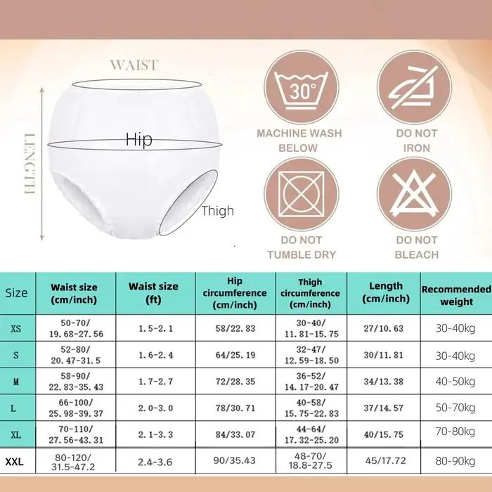 Couche-culotte en TPU imperméable réutilisable pour adulte couche transparente facile à nettoyer occasion spéciale vie active libertés