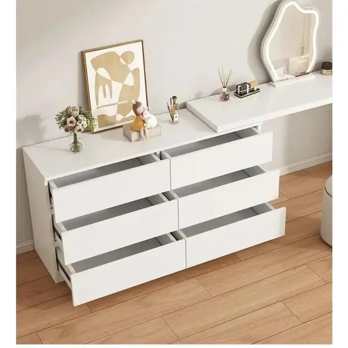 Coiffeuse, simple et moderne, table de maquillage, casier de rangement, plusieurs tailles disponible