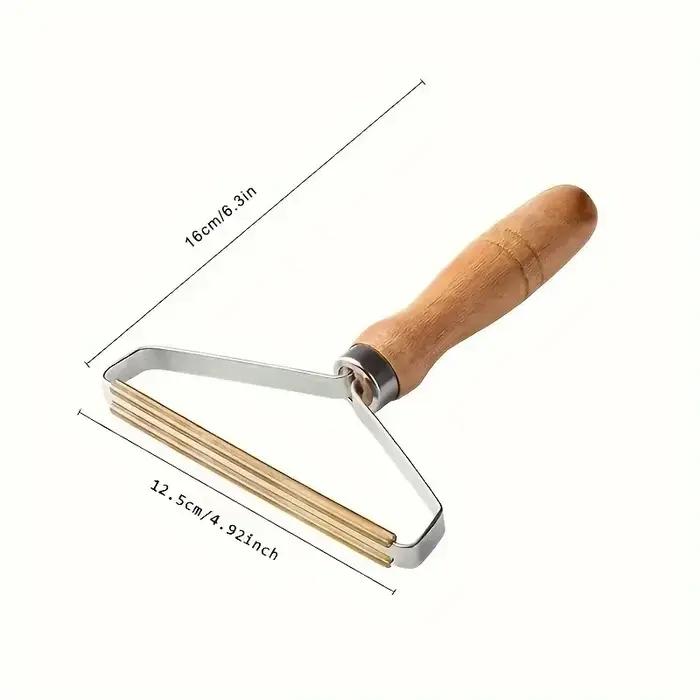 Outil de toilettage en bois pour chiens et chats éliminer les poils rebelles facile d'utilisation et durable pour le toilettage quotidien et cadeau idéal pour les amoureux des animaux