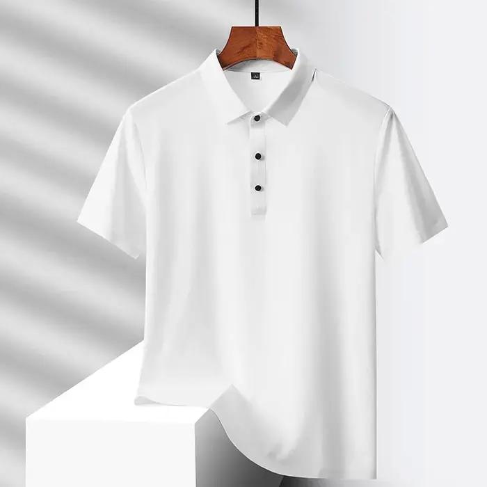 Tissu en nylon populaire sélectionné, vêtements d'été pour papa, T-shirt à manches courtes pour homm