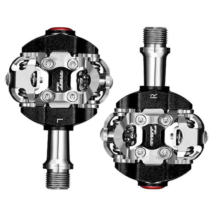 Nouveau RYET vtt pédale SPD Clipless ultraléger VTT pédales vélo double plate-forme pied de lit