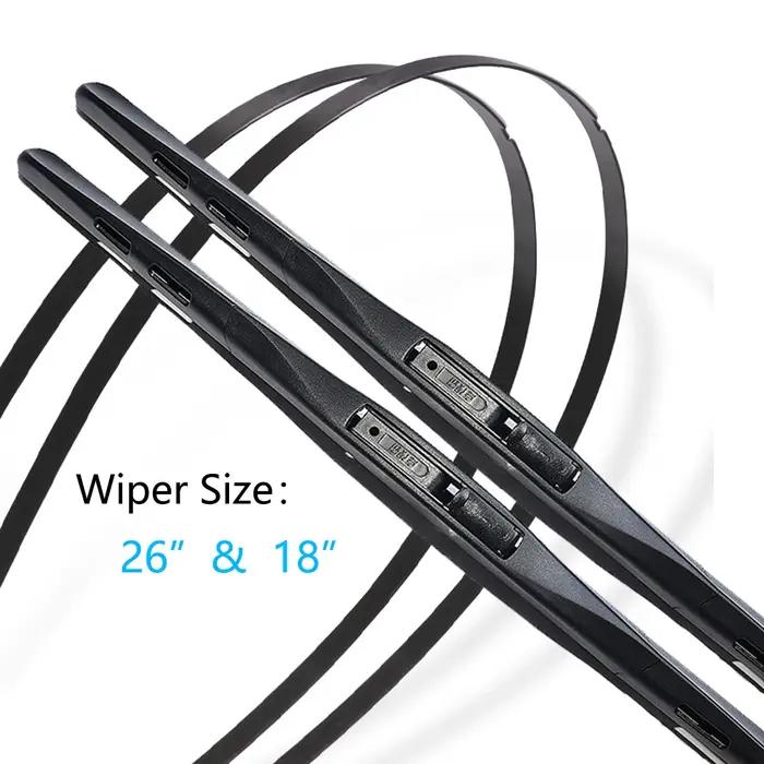 Lames d'essuie-glace avant pour Kia Stinger CK 2018 2019 2020 2021 2022, pièces de pare-brise pour l