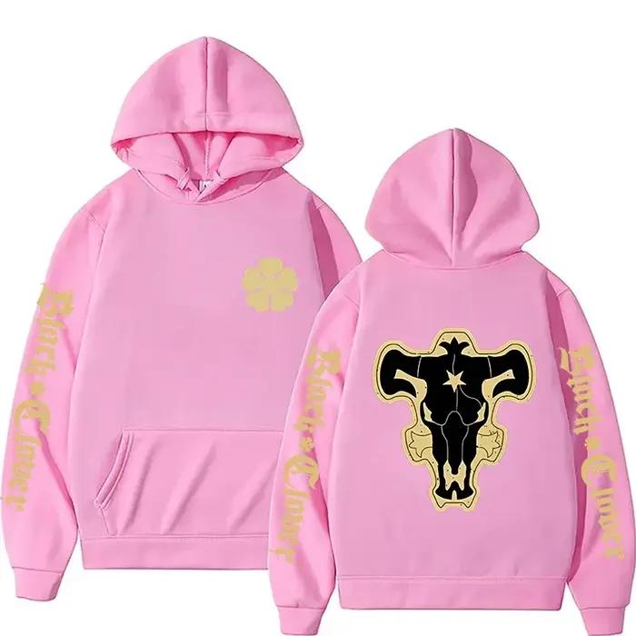 Sweat à capuche tendance imprimé Black Bull, sweat-shirt confortable à manches longues, haut décontracté ample style streetwear pour hommes et femmes