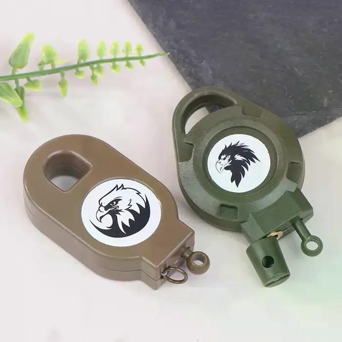 Porte-clés piège rapide plastique durable - Capture sécurisée poules et canards