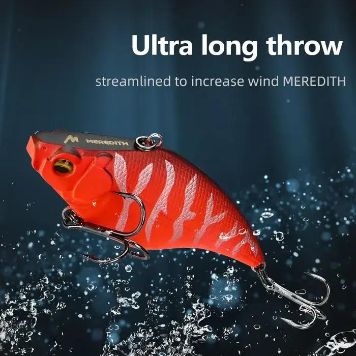 MEREDITH VIBRATION-X VIB 75mm 19g Wobblers matériel de pêche leurres de pêche appâts vibrants pour a