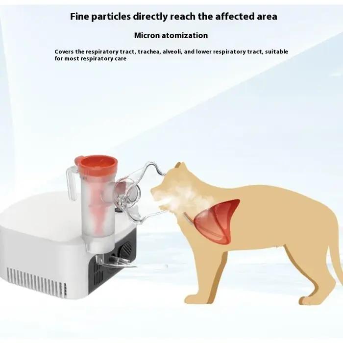 Machine nébuliseur d'oxygène pour animaux de compagnie