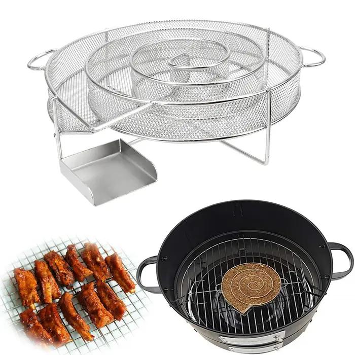 Générateur de fumée froide, boîte à fumer, fumeur, poussière de bois, fumeur chaud, saumon, Bacon, p