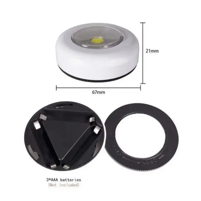 Interrupteur tactile LED veilleuse lampes murales sans fil pour chambre cuisine armoire placards arm