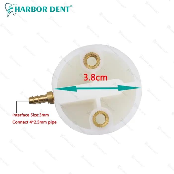 Couvercle de bouteille d'eau dentaire, unité de chaise de dentiste, bouchon de bouteille Transparent en plastique blanc, équipement de produit de dentisterie