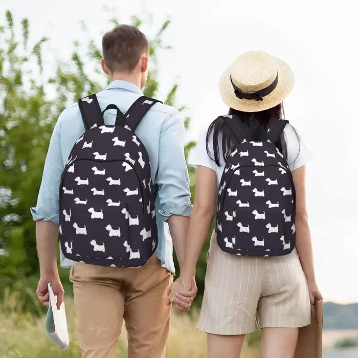 West Highland Terrier-Sac à Dos Durable pour Garçon et Fille