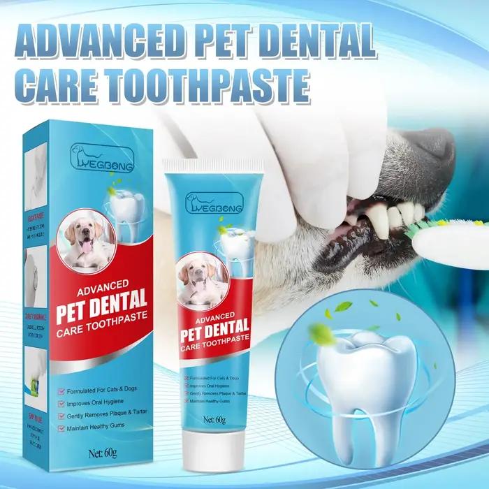 Yegbong dentifrice pour animaux de compagnie pour chiens haleine fraîche nettoyage buccal mauvaise haleine nettoyage de Plaque dentaire soin des chats dentifrice comestible